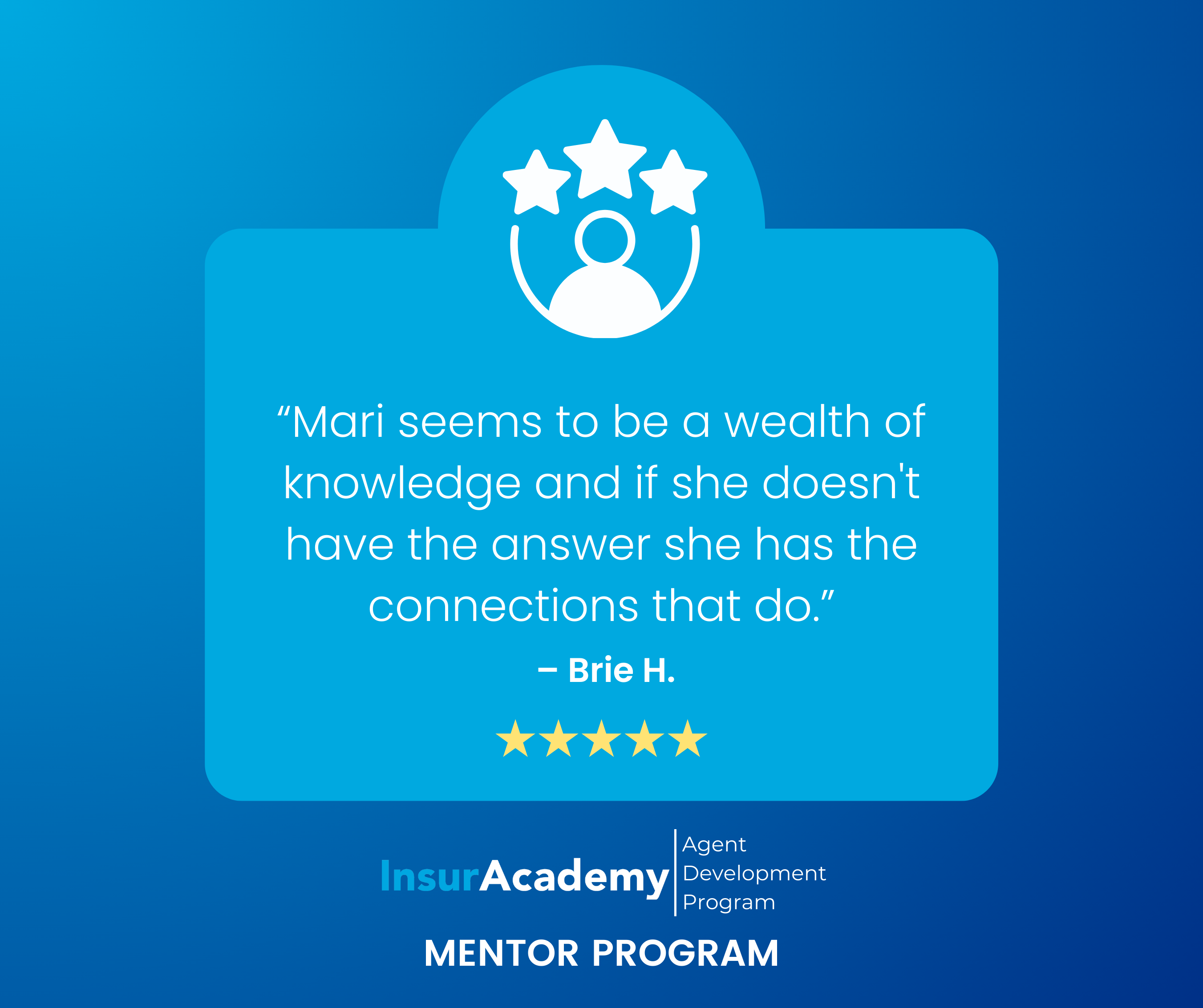 Mentor Program Testimonials