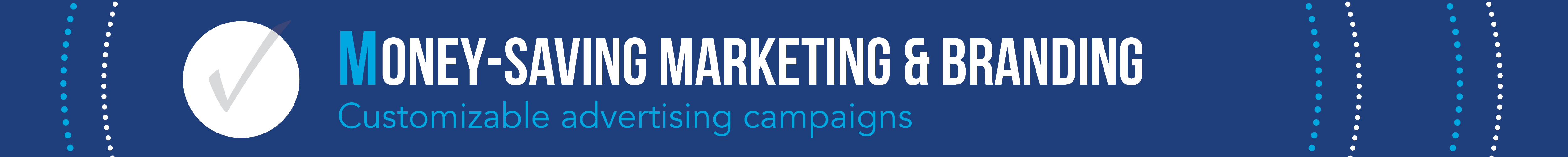 money-saving marketing and branding
